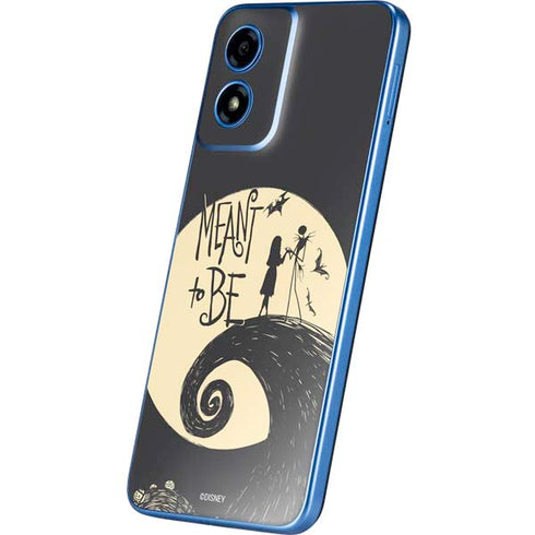 Disney The Nightmare Before Christmas Jack and Sally Meant to Be Moto G Play 4G (2024) Skin