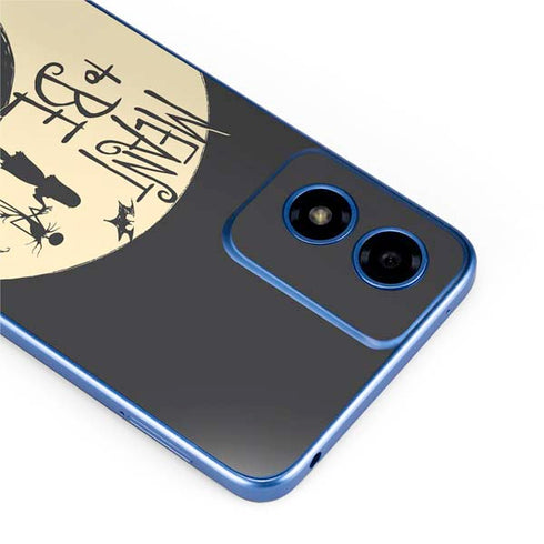 Disney The Nightmare Before Christmas Jack and Sally Meant to Be Moto G Play 4G (2024) Skin