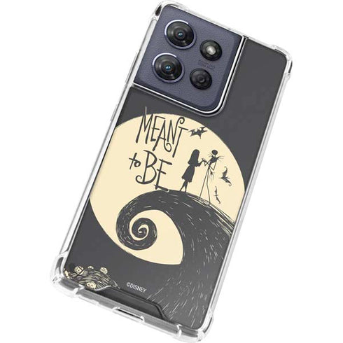 Disney The Nightmare Before Christmas Jack and Sally Meant to Be Moto G Play 5G (2025) Clear Case