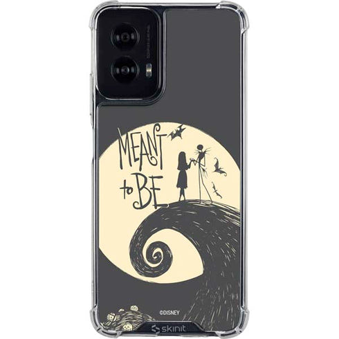 Disney The Nightmare Before Christmas Jack and Sally Meant to Be Moto G Power 5G (2024) Clear Case