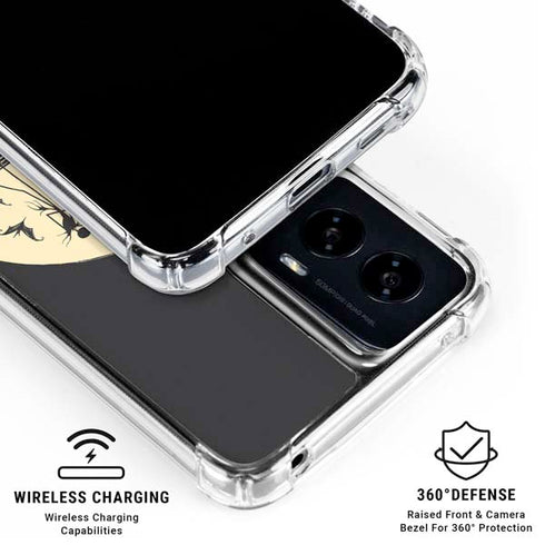 Disney The Nightmare Before Christmas Jack and Sally Meant to Be Moto G Power 5G (2024) Clear Case