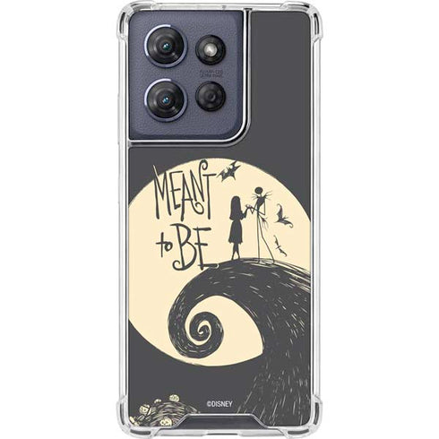 Disney The Nightmare Before Christmas Jack and Sally Meant to Be Moto G Power 5G (2025) Clear Case