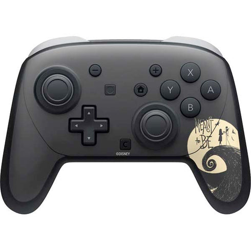 Disney The Nightmare Before Christmas Jack and Sally Meant to Be Nintendo Switch 2 (2025) Pro Controller Skin