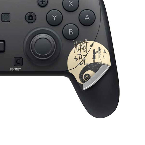 Disney The Nightmare Before Christmas Jack and Sally Meant to Be Nintendo Switch 2 (2025) Pro Controller Skin