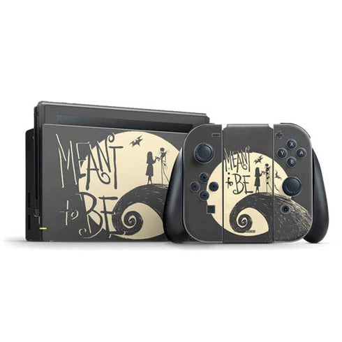 Disney The Nightmare Before Christmas Jack and Sally Meant to Be Nintendo Skins