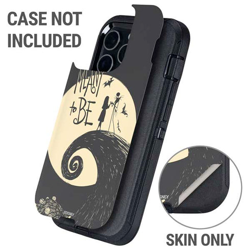 Disney The Nightmare Before Christmas Jack and Sally Meant to Be Otterbox Defender iPhone Skin