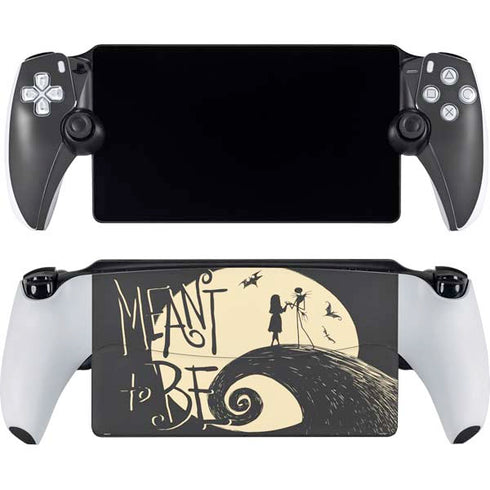 Disney The Nightmare Before Christmas Jack and Sally Meant to Be PlayStation Portal Remote Player Skin