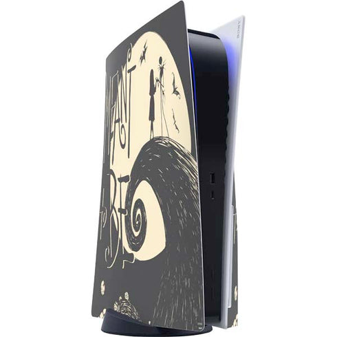 Disney The Nightmare Before Christmas Jack and Sally Meant to Be PlayStation PS5 Skins