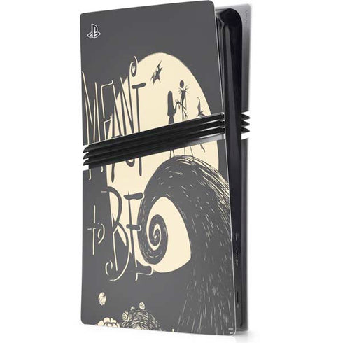 Disney The Nightmare Before Christmas Jack and Sally Meant to Be PS5 Pro Console Skin