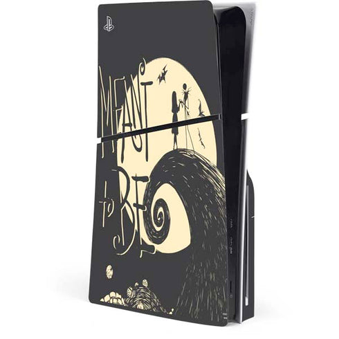 Disney The Nightmare Before Christmas Jack and Sally Meant to Be PlayStation PS5 Skins