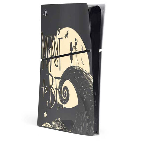 Disney The Nightmare Before Christmas Jack and Sally Meant to Be PlayStation PS5 Skins