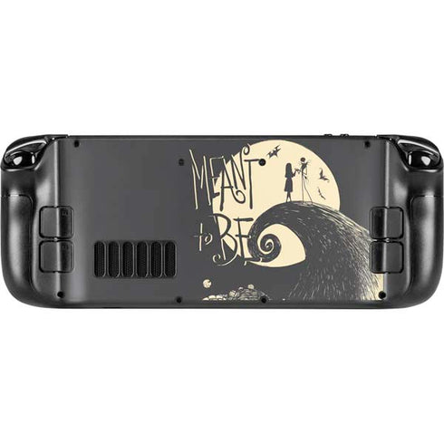 Disney The Nightmare Before Christmas Jack and Sally Meant to Be Steam Deck Handheld Gaming Computer OLED Skin