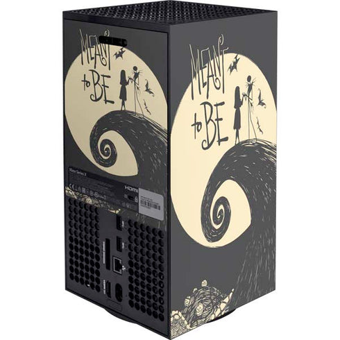 Disney The Nightmare Before Christmas Jack and Sally Meant to Be XBox Series X Digital Edition Bundle Skin