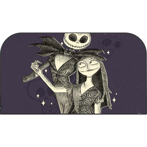 Disney The Nightmare Before Christmas Jack and Sally Art Nintendo Switch 2 (2025) with Joy-Con Skin