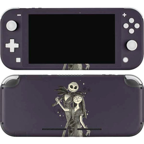 Disney The Nightmare Before Christmas Jack and Sally Art Nintendo Skins