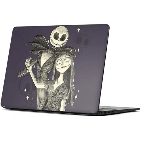 Disney The Nightmare Before Christmas Jack and Sally Art Surface Laptop 7 13.8in Skin