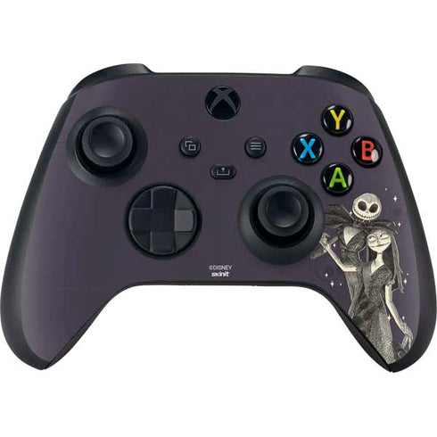 Disney The Nightmare Before Christmas Jack and Sally Art Xbox Series X Skins