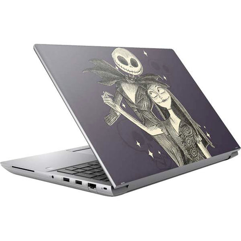 Disney The Nightmare Before Christmas Jack and Sally Art HP ZBook Fury 16 G10 Skin