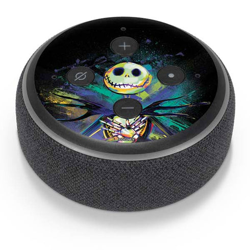 Disney The Nightmare Before Christmas Jack Skellington Art Amazon Echo Dot Skin