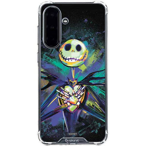 Disney The Nightmare Before Christmas Jack Skellington Art Galaxy A36 5G Clear Case
