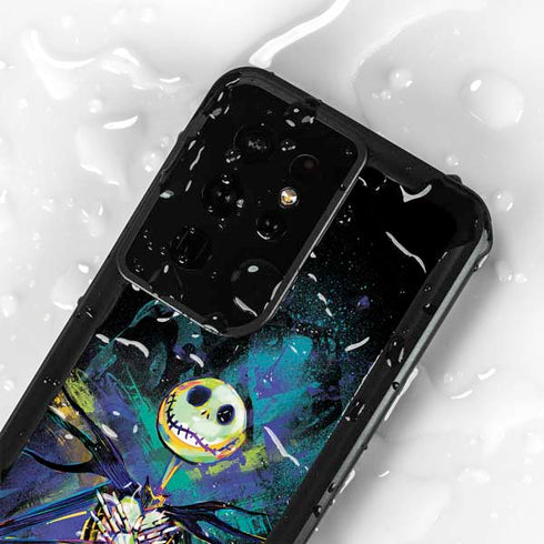 Disney The Nightmare Before Christmas Jack Skellington Art Galaxy S24 Ultra Waterproof Case