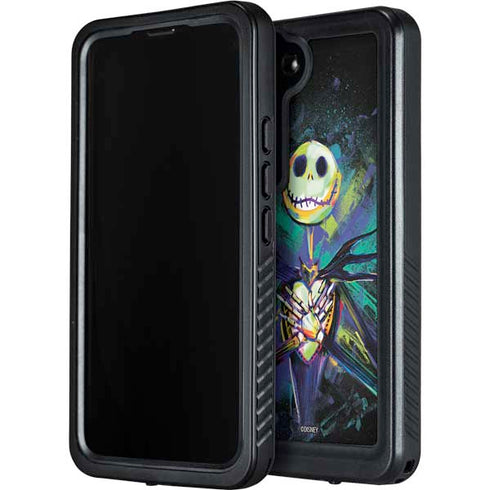 Disney The Nightmare Before Christmas Jack Skellington Art Galaxy S24 Waterproof Case
