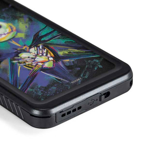 Disney The Nightmare Before Christmas Jack Skellington Art Galaxy S24 Waterproof Case