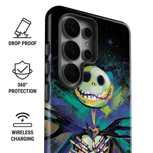 Disney The Nightmare Before Christmas Jack Skellington Art Galaxy S26 Ultra Impact Case