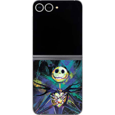 Disney The Nightmare Before Christmas Jack Skellington Art Galaxy Z Flip6 Skin