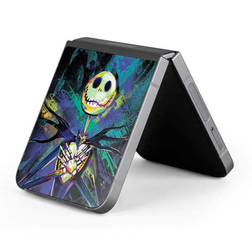 Disney The Nightmare Before Christmas Jack Skellington Art Galaxy Z Flip6 Skin