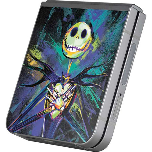 Disney The Nightmare Before Christmas Jack Skellington Art Galaxy Z Flip6 Skin