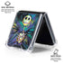 Disney The Nightmare Before Christmas Jack Skellington Art Galaxy Z Flip6 Clear Case