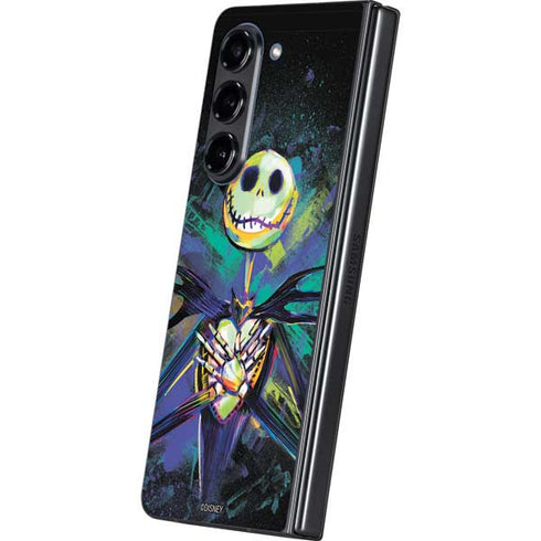 Disney The Nightmare Before Christmas Jack Skellington Art Galaxy Z Fold5 5G Skin
