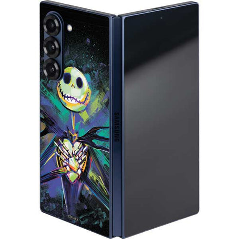 Disney The Nightmare Before Christmas Jack Skellington Art Galaxy Z Fold6 Skin