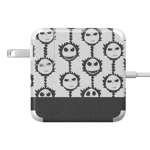 Disney The Nightmare Before Christmas Jack Skellington Face Expressions pattern 85W Power Adapter (15 and 17 inch MacBook Pro Charger) Skin