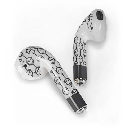 Disney The Nightmare Before Christmas Jack Skellington Face Expressions pattern Apple AirPods Skin