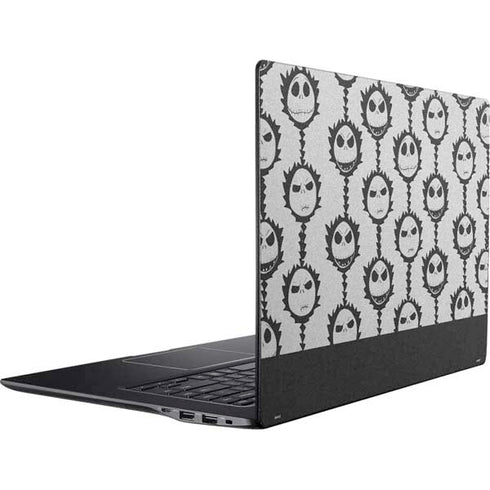Disney The Nightmare Before Christmas Jack Skellington Face Expressions pattern Ativ Book 9 (15.6in 2014) Skin