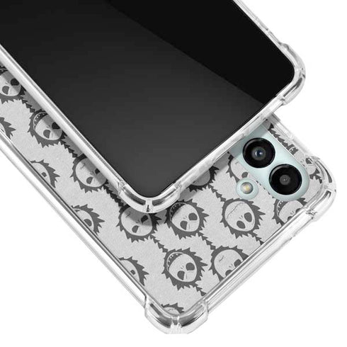 Disney The Nightmare Before Christmas Jack Skellington Face Expressions pattern Galaxy A13 5G Clear Case