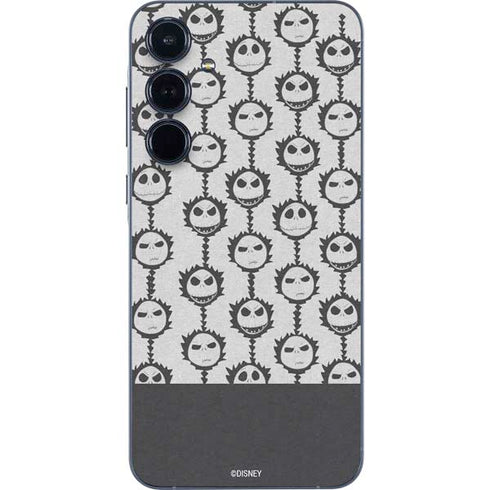 Disney The Nightmare Before Christmas Jack Skellington Face Expressions pattern Galaxy A35 5G Skin