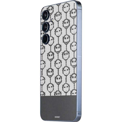 Disney The Nightmare Before Christmas Jack Skellington Face Expressions pattern Galaxy A35 5G Skin
