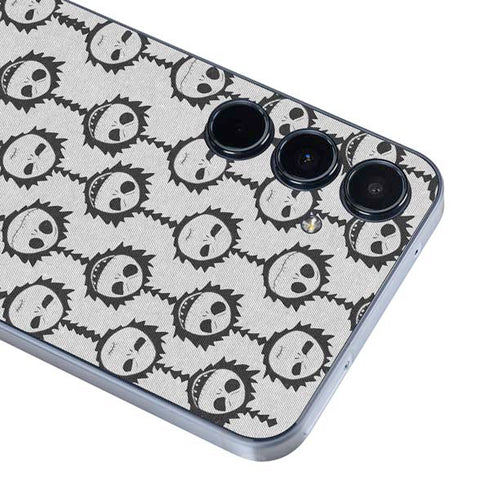 Disney The Nightmare Before Christmas Jack Skellington Face Expressions pattern Galaxy A35 5G Skin