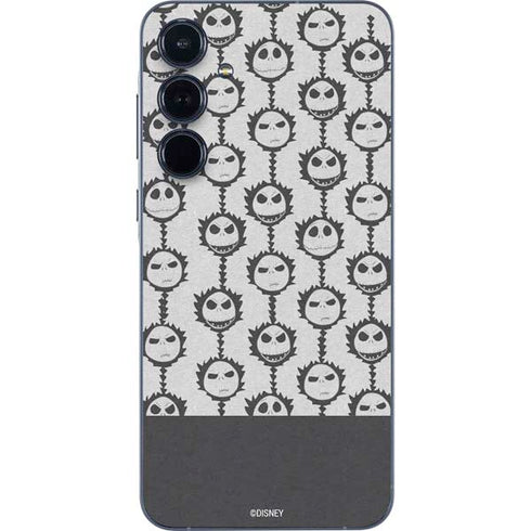 Disney The Nightmare Before Christmas Jack Skellington Face Expressions pattern Galaxy A36 5G Skin