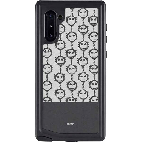 Disney The Nightmare Before Christmas Jack Skellington Face Expressions pattern Galaxy Cases