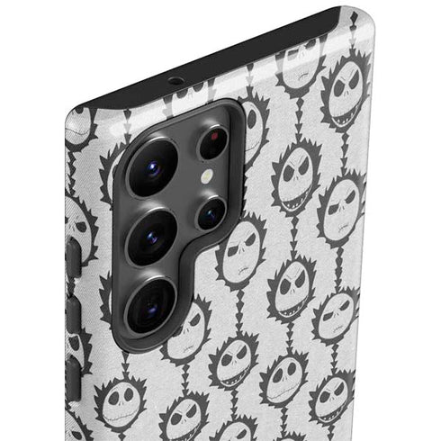 Disney The Nightmare Before Christmas Jack Skellington Face Expressions pattern Galaxy S23 Ultra Pro Case