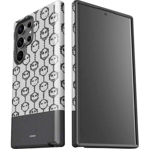 Disney The Nightmare Before Christmas Jack Skellington Face Expressions pattern Galaxy S23 Ultra Pro Case