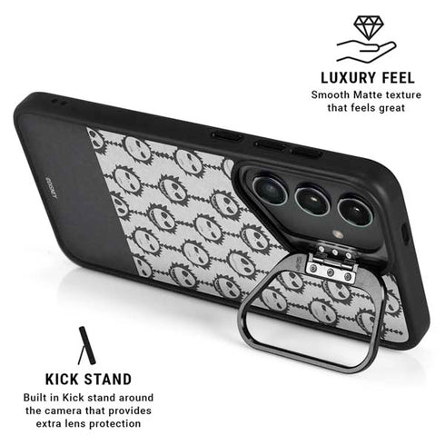 Disney The Nightmare Before Christmas Jack Skellington Face Expressions pattern Galaxy S25 Kickstand Case