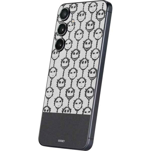 Disney The Nightmare Before Christmas Jack Skellington Face Expressions pattern Galaxy S24 Plus Skin