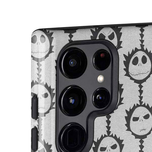 Disney The Nightmare Before Christmas Jack Skellington Face Expressions pattern Galaxy S25 Ultra Impact Case
