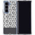Disney The Nightmare Before Christmas Jack Skellington Face Expressions pattern Galaxy Z Fold5 5G Clear Case