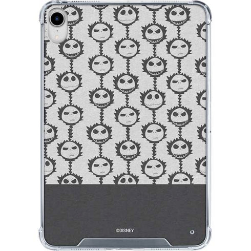 Disney The Nightmare Before Christmas Jack Skellington Face Expressions pattern iPad 11th Gen (2025) Clear Case